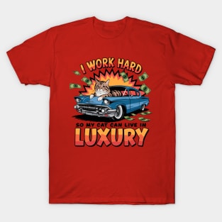 American Shorthair – Luxury Life T-Shirt